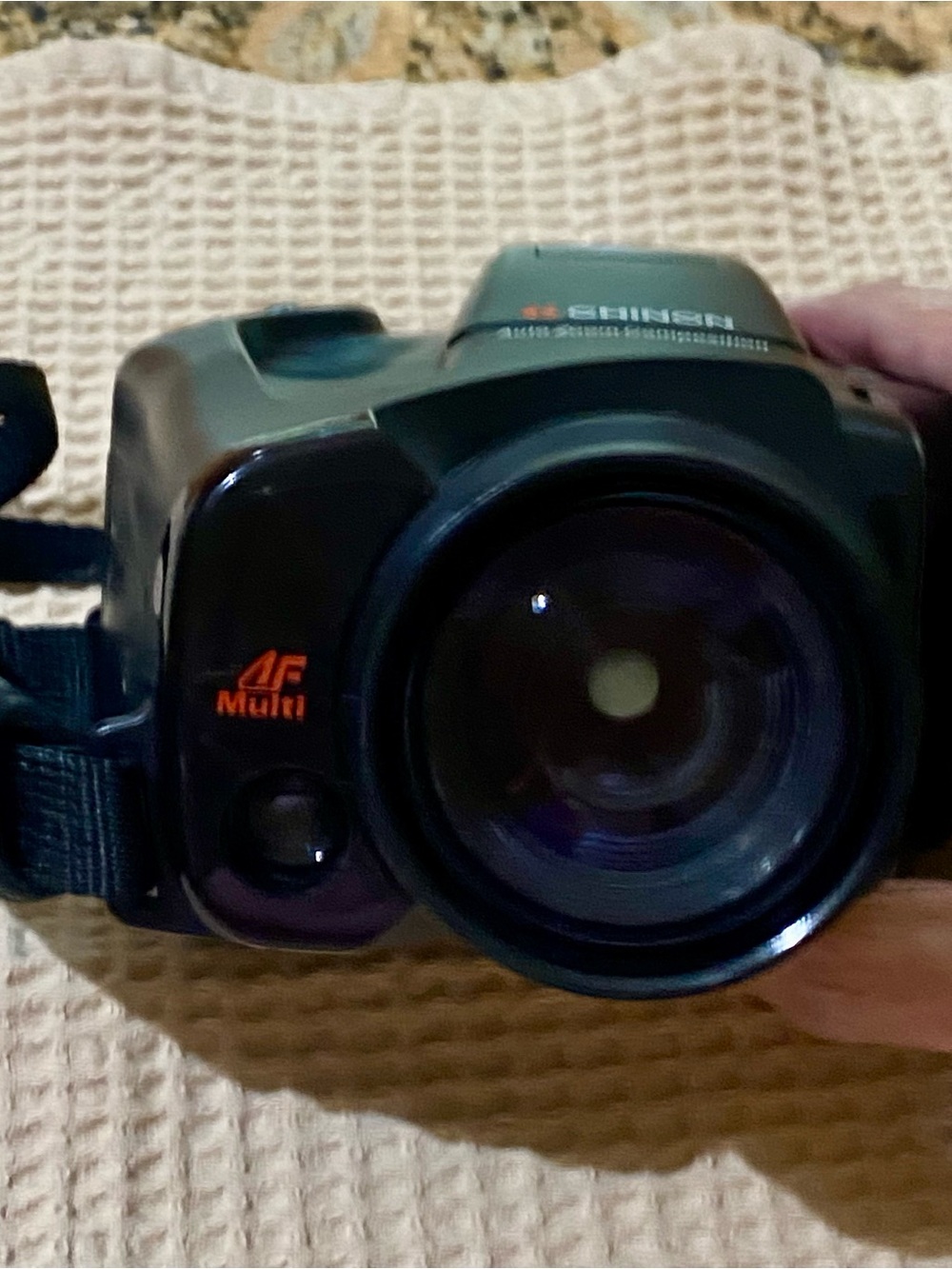 Chinon Genesis III AF Multi Auto Zoom 38–110mm Camera w/ Case